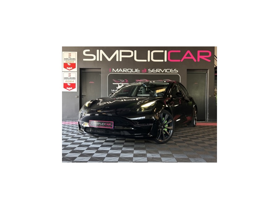 TESLA d'occasion MODEL3 GRANDE AUTONOMIE DUAL MOTOR AWD de 2023 Aix