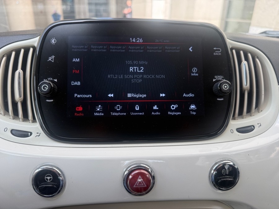 FIAT d'occasion 500 1 HYBRIDE 70 DOLCE VITA CABRIOLET de 2023