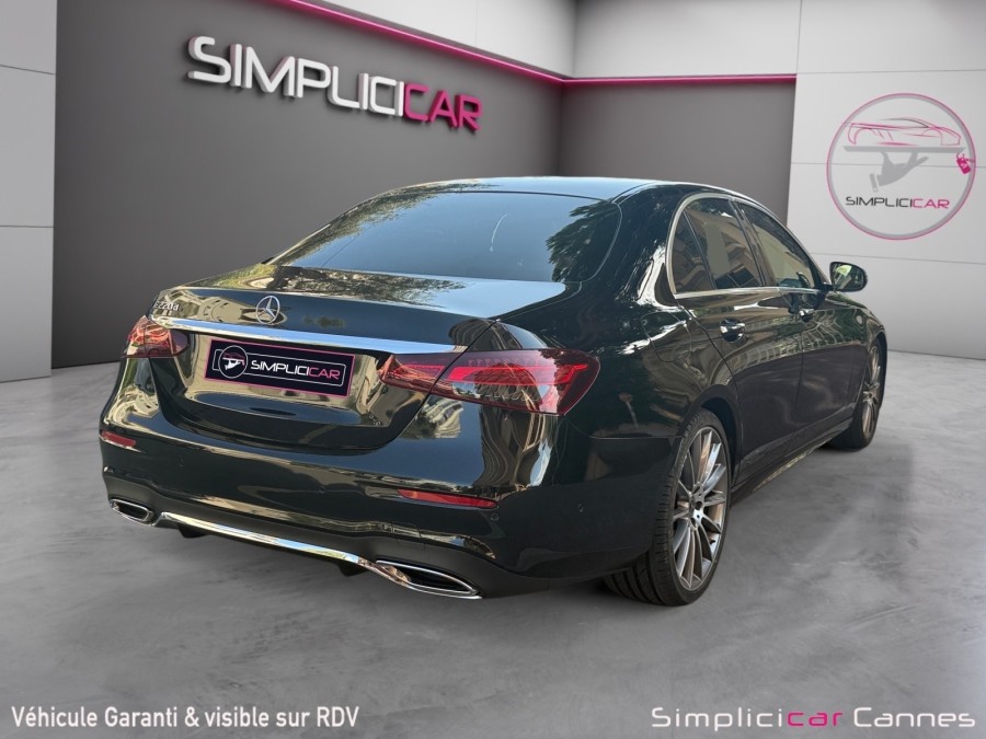 MERCEDES d'occasion CLASSE-E 220 D AMG LINE AUTO de 2022 Cannes (06)﻿