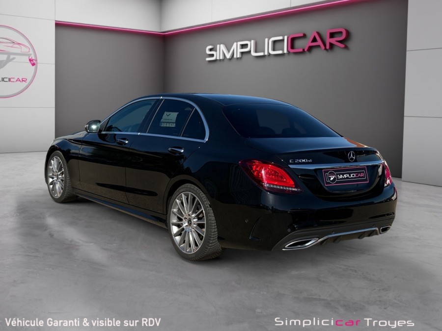 MERCEDES d'occasion C 200 D AMG LINE AUTO de 2019 Troyes (10)﻿