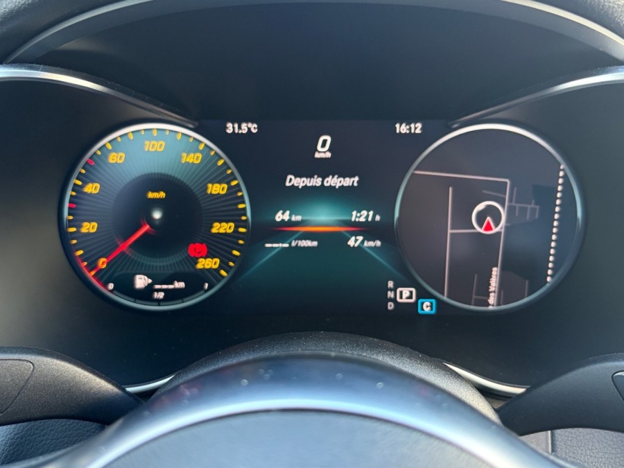 MERCEDES d'occasion C 200 D AMG LINE AUTO de 2019 Troyes (10)﻿