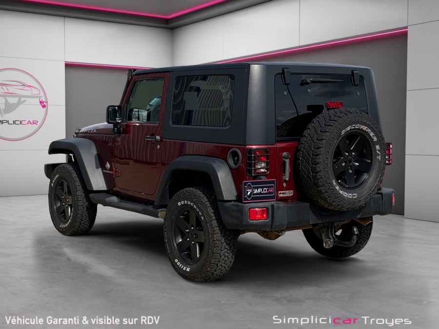 JEEP d'occasion WRANGLER 2.8 CRD Rubicon BA de 2008 Troyes (10)﻿