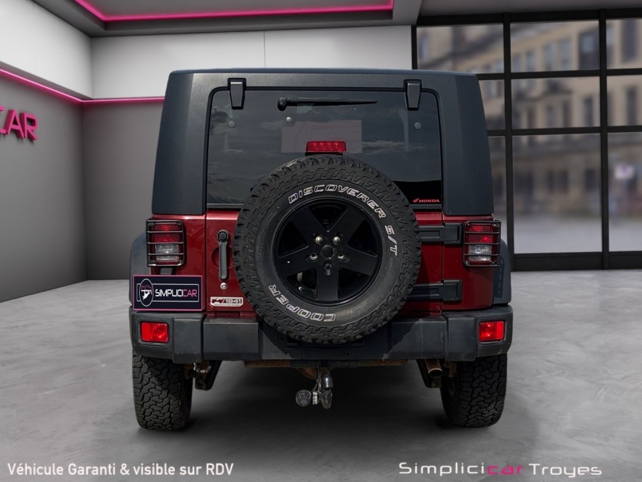JEEP d'occasion WRANGLER 2.8 CRD Rubicon BA de 2008 Troyes (10)﻿
