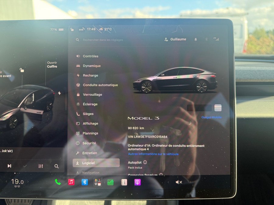 TESLA d'occasion MODEL3 PROPULSION RWD de 2023 Saint Omer (62)﻿