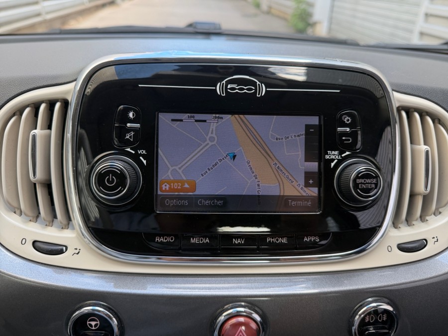 FIAT d'occasion 500C 1.3 MULTIJET 95 Lounge de 2016 Nîmes (30)﻿