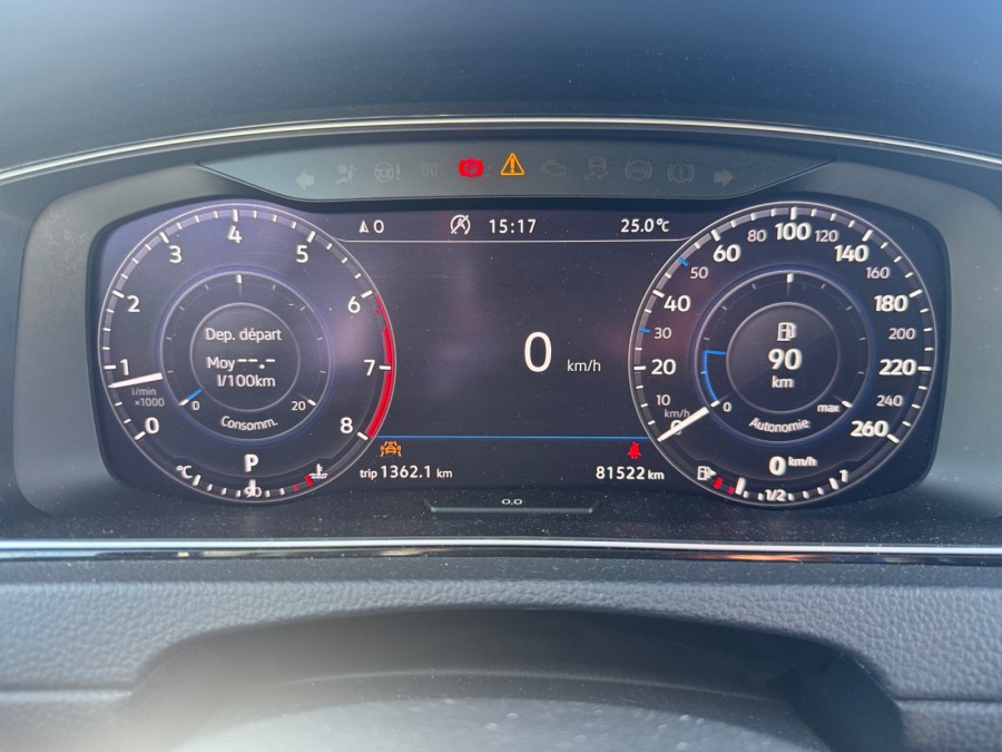 VOLKSWAGEN d'occasion GOLF VII 1.4 TSI 125 R LINE DSG AUTO de 2018