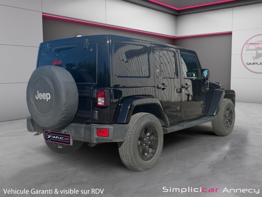 JEEP d'occasion WRANGLER 2.8 CRD 200 FAP SAHARA AUTO de 2016 Annecy
