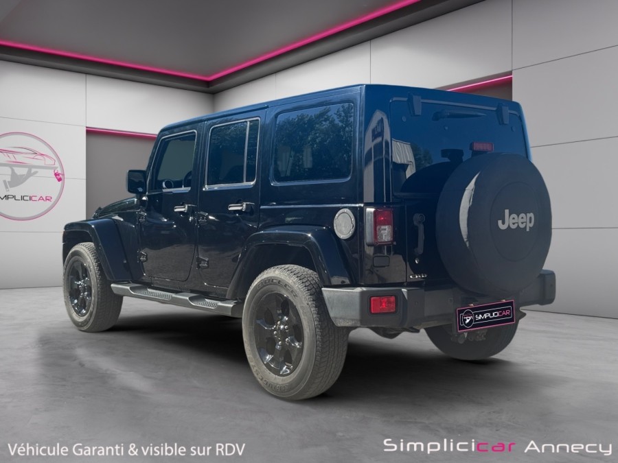 JEEP d'occasion WRANGLER 2.8 CRD 200 FAP SAHARA AUTO de 2016 Annecy
