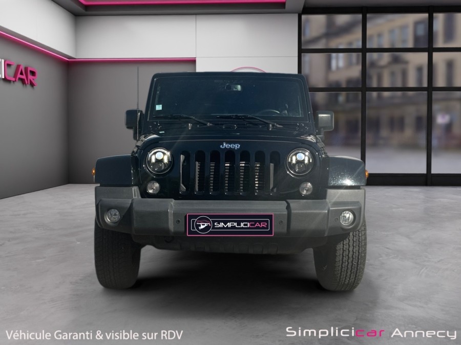 JEEP d'occasion WRANGLER 2.8 CRD 200 FAP SAHARA AUTO de 2016 Annecy