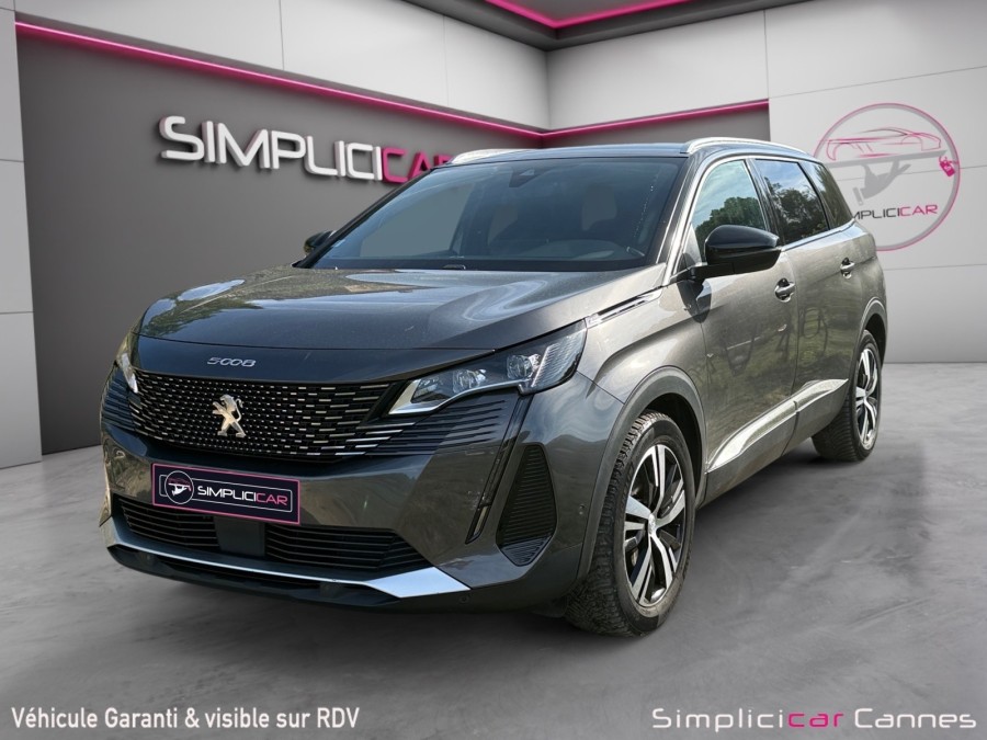 PEUGEOT d'occasion 5008 1.5 BlueHDi 130ch S&S GT EAT8 de 2022 Cannes