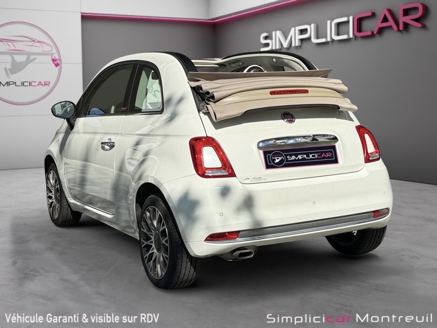 FIAT d'occasion 500C 1.2 8V 69 POPSTAR de 2018 Montreuil (93)﻿