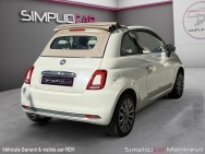 FIAT d'occasion 500C 1.2 8V 69 POPSTAR de 2018 Montreuil (93)﻿