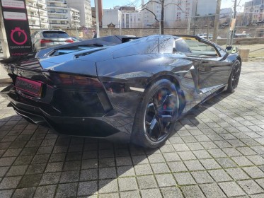 Lamborghini aventador roadster 6.5 v12 lp 700-4 spyder occasion montreuil (porte de vincennes)(75) simplicicar simplicibike...