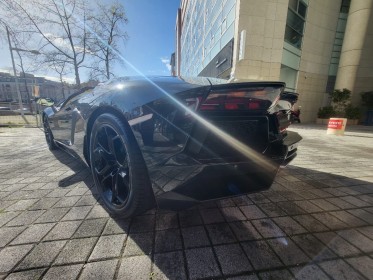 Lamborghini aventador roadster 6.5 v12 lp 700-4 spyder occasion montreuil (porte de vincennes)(75) simplicicar simplicibike...