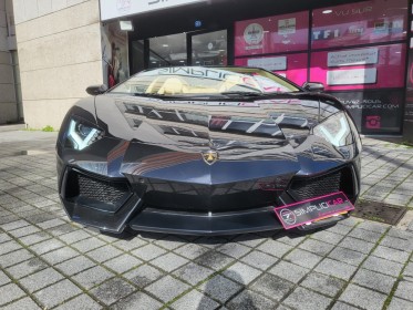 Lamborghini aventador roadster 6.5 v12 lp 700-4 spyder occasion montreuil (porte de vincennes)(75) simplicicar simplicibike...