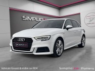 AUDI d'occasion A3 40 TFSI 190 S LINE PLUS S TRONIC de 2019 Poitiers