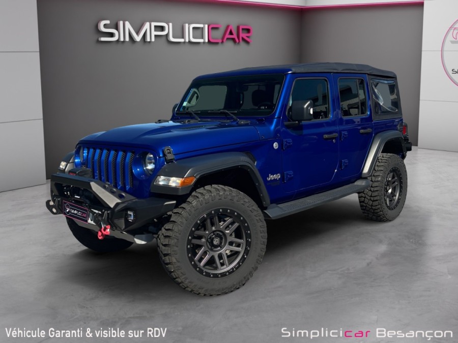 JEEP d'occasion WRANGLER 2.2 Multijet II 16V de 2020 Besançon (25)﻿