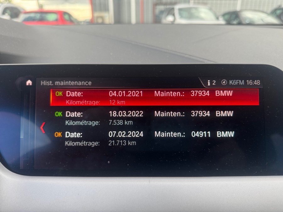 BMW d'occasion SERIE 116I LOUNGE de 2020 Beaune (21)﻿