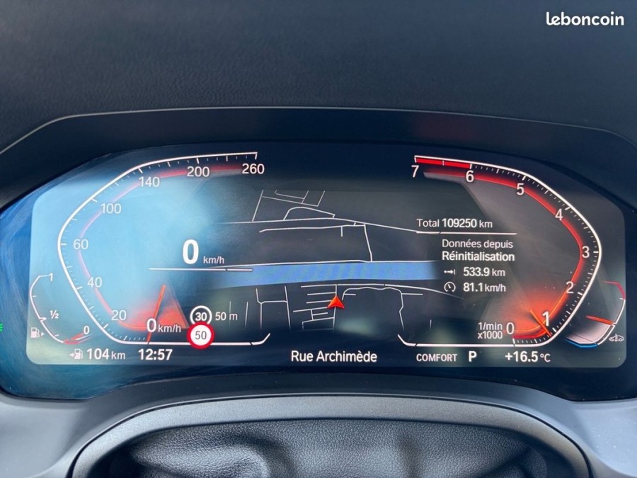 BMW d'occasion SERIE 3 318iA 156ch Lounge 8cv de 2021 Villebon Sur