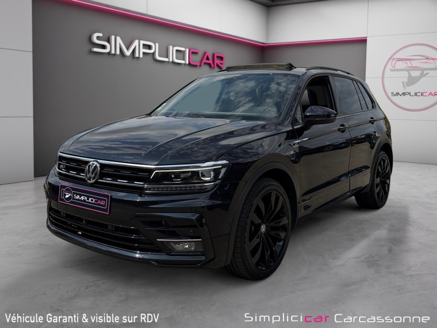 VOLKSWAGEN d'occasion TIGUAN 2.0 TDI 240 4X4 DSG BLACK R-LINE de 2019