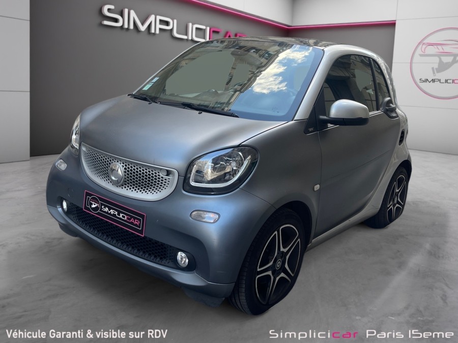 SMART d'occasion FORTWO PRIME 66 KW COUPE AUTO de 2016 Paris 15 (75)﻿