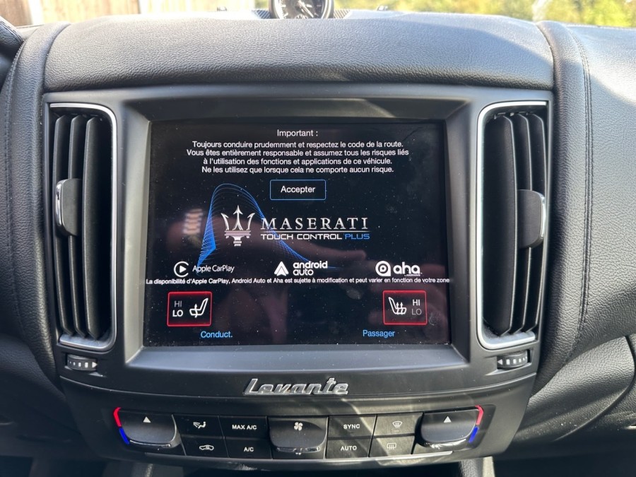 MASERATI d'occasion LEVANTE 3.0 V6 430 de 2016 Rennes (35)﻿