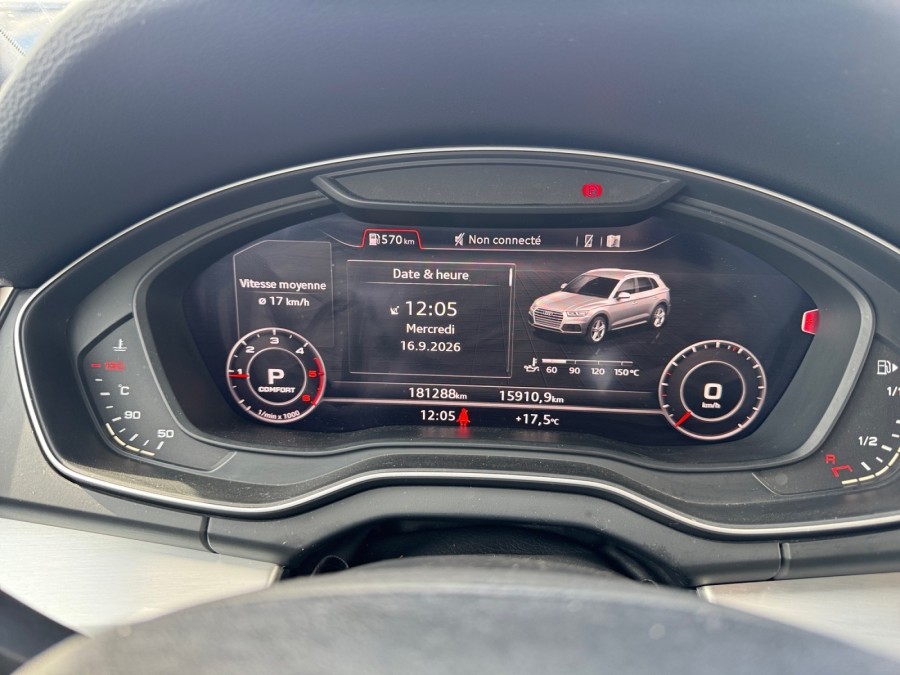 AUDI d'occasion Q5 2.0 TDI 190ch S line quattro S tronic 7 de 2017