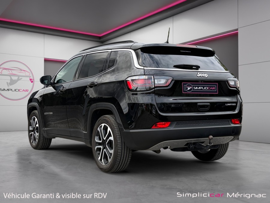 JEEP d'occasion COMPASS 1.6 MULTIJET 130 LIMITED de 2022 Mérignac