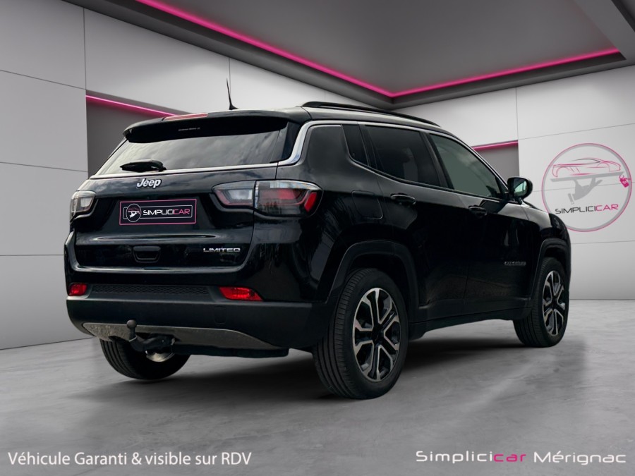 JEEP d'occasion COMPASS 1.6 MULTIJET 130 LIMITED de 2022 Mérignac