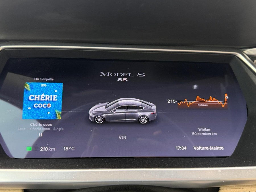 TESLA d'occasion MODEL S 85 kWh 5p de 2014 Lyon St Priest (69)﻿