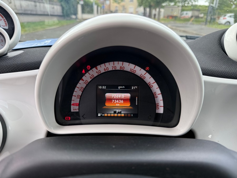 SMART d'occasion FORTWO COUPE 71ch prime twinamic de 2015 Champigny