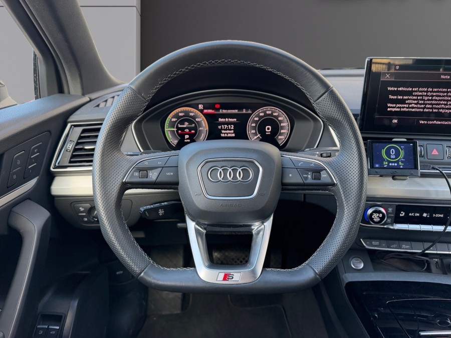 AUDI d'occasion Q5 50 TFSI e 299ch S line quattro S tronic 7 de 2023