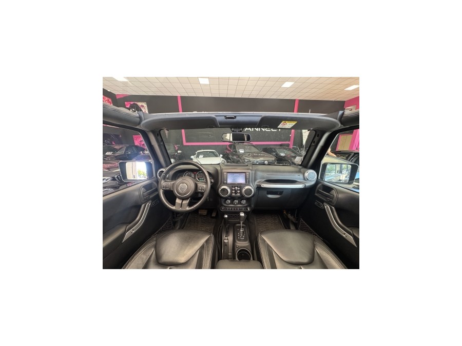 JEEP d'occasion WRANGLER 2.8 CRD 200 FAP SAHARA AUTO de 2016 Annecy