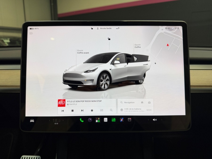 TESLA d'occasion Y GRANDE AUTONOMIE DUAL MOTOR AWD de 2022 Le Havre