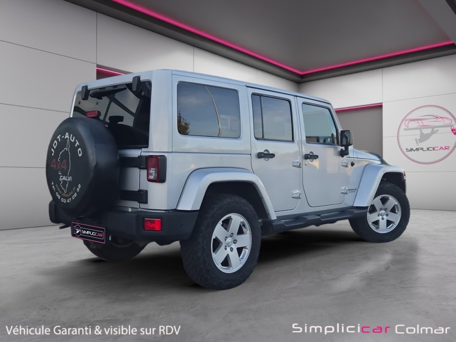 JEEP d'occasion WRANGLER 2.8 CRD 200 FAP UNLIMITED SAHARA AUTO de