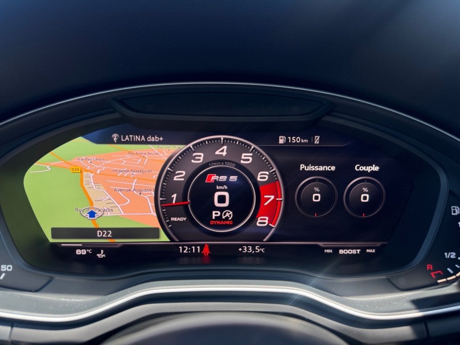 AUDI d'occasion RS5 2.9 V6 TFSI 450 QUATTRO TIPTRONIC AUTO de 2017