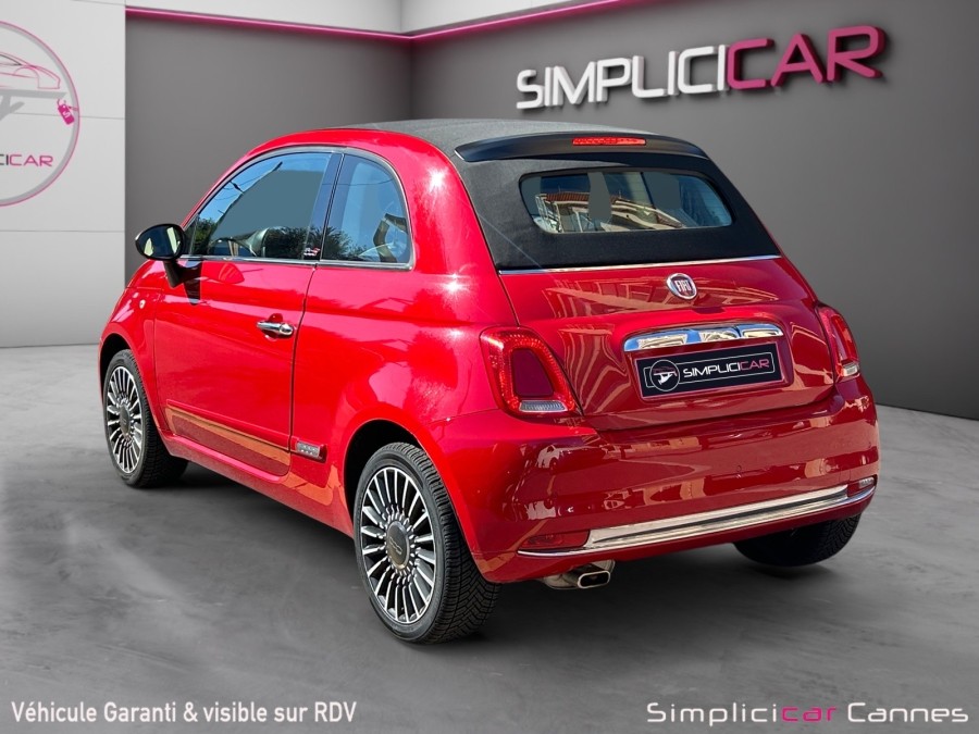 FIAT d'occasion 500 1.2 8v 69ch Eco Pack Lounge cabriolet de 2018