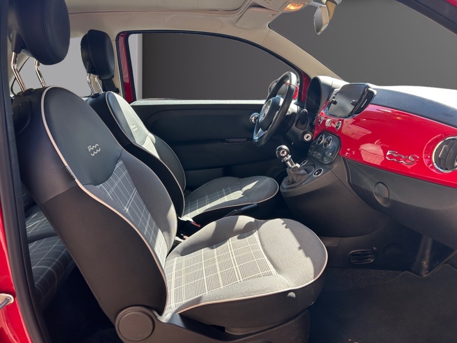 FIAT d'occasion 500 1.2 8v 69ch Eco Pack Lounge cabriolet de 2018