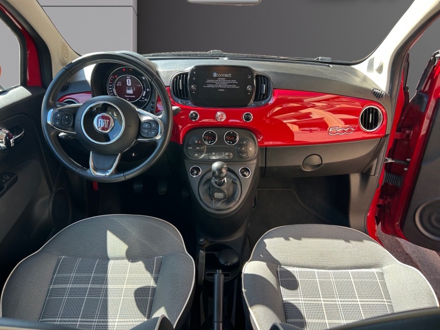 FIAT d'occasion 500 1.2 8v 69ch Eco Pack Lounge cabriolet de 2018