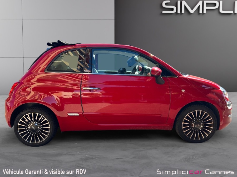 FIAT d'occasion 500 1.2 8v 69ch Eco Pack Lounge cabriolet de 2018