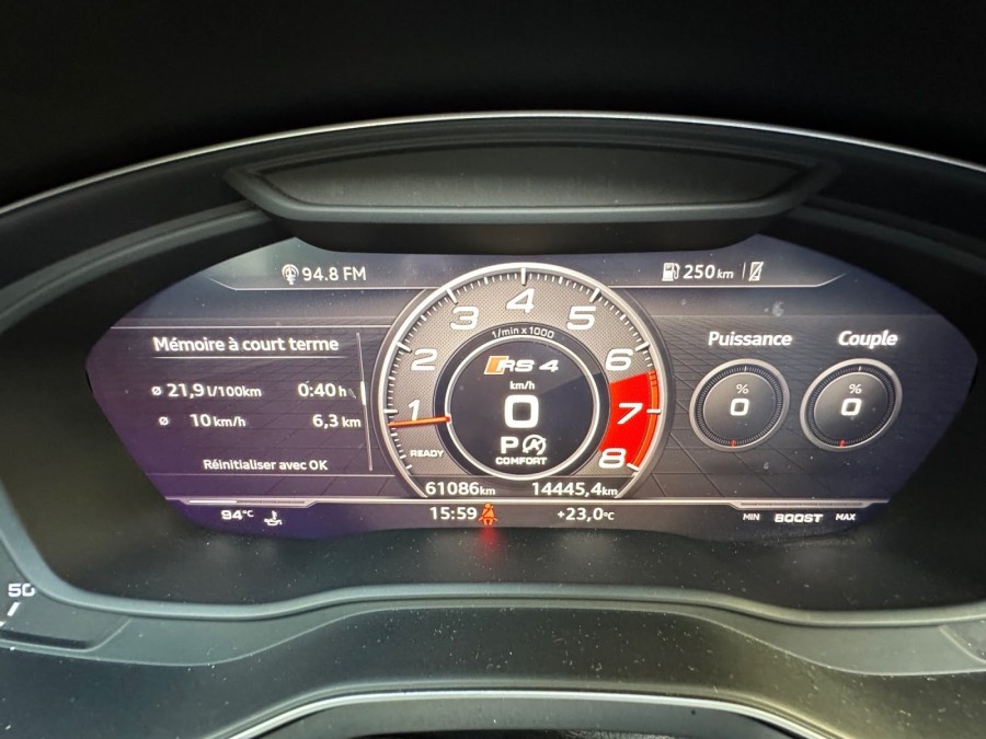 AUDI d'occasion A4 2.9 V6 TFSI 450ch quattro tiptronic 8 de 2018