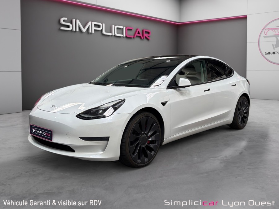 TESLA d'occasion MODEL 3 PERFORMANCE de 2021 Lyon Ouest (69)﻿