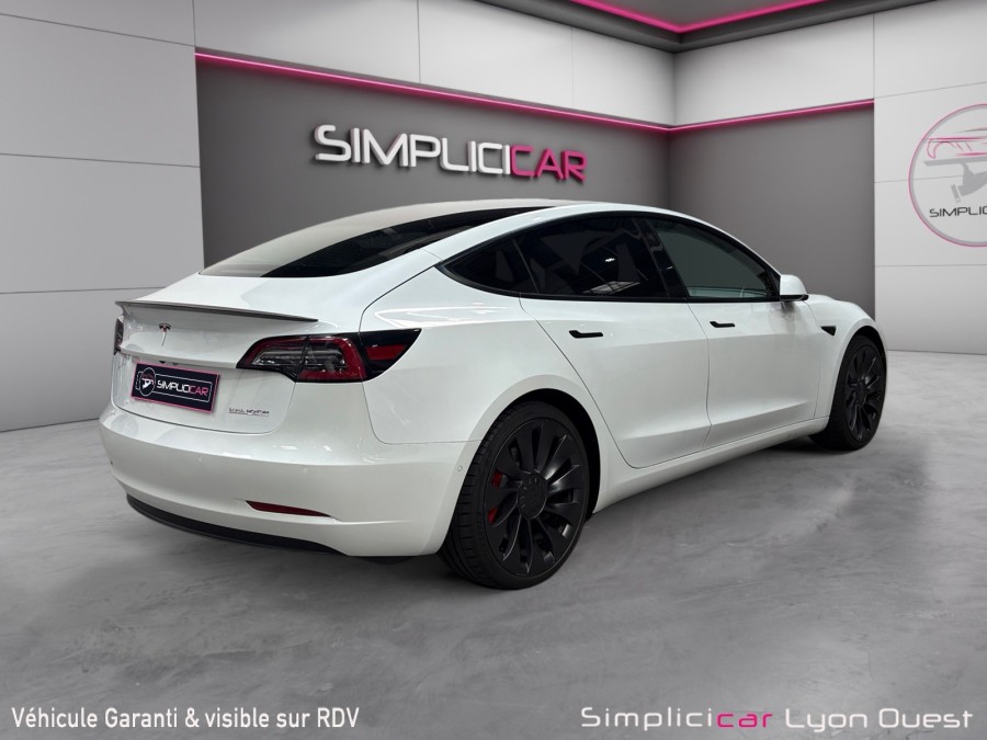TESLA d'occasion MODEL 3 PERFORMANCE de 2021 Lyon Ouest (69)﻿