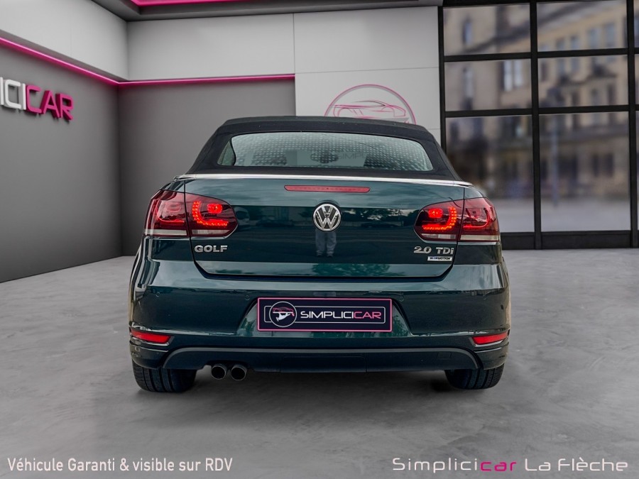 VOLKSWAGEN d'occasion GOLF VI DECAPOTABLE VW Golf VI Cabriolet 2.0