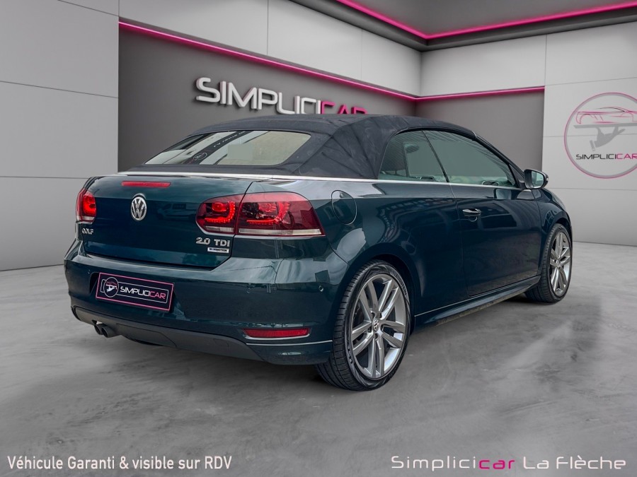 VOLKSWAGEN d'occasion GOLF VI DECAPOTABLE VW Golf VI Cabriolet 2.0
