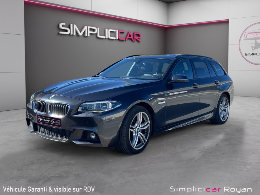 BMW d'occasion SERIE 5 520dA xDrive 190 ch M Sport de 2015 Royan (17)﻿
