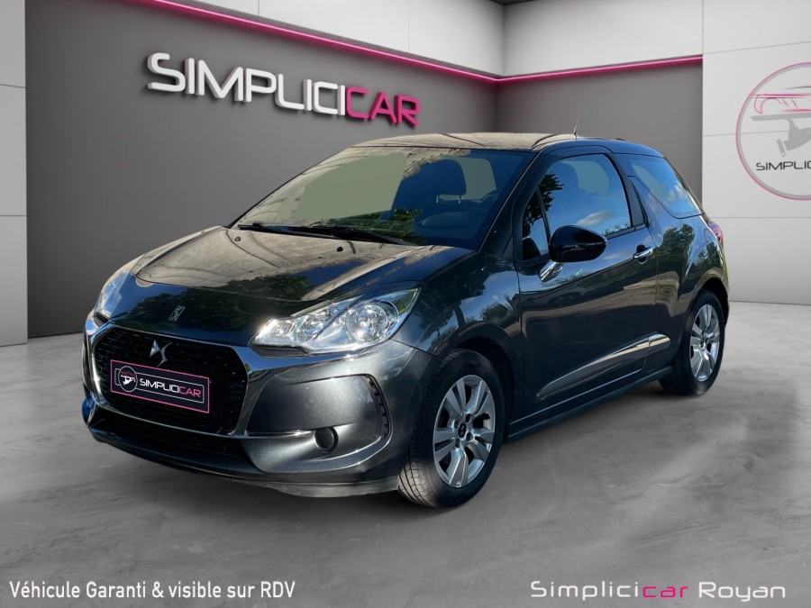 DS d'occasion DS3 1.2 PURE TECH 110 BE CHIC de 2017 Royan (17)﻿