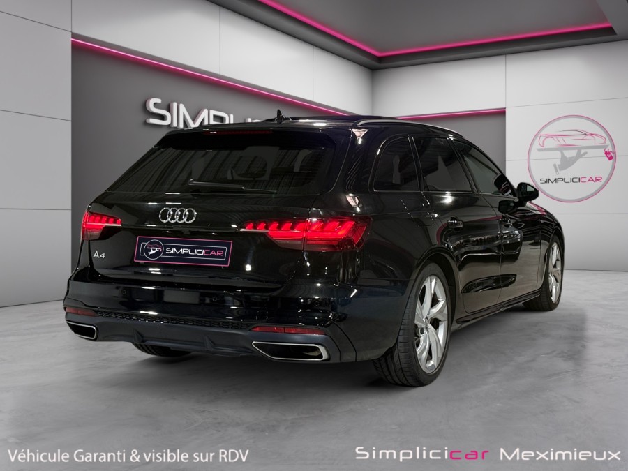 AUDI d'occasion A4 35 TFSI 150 S-LINE S TRONIC de 2020 Meximeux (01)﻿