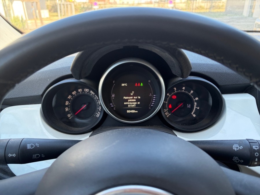 FIAT d'occasion 500 1.6 E-torQ 110ch Lounge de 2018 Lyon Nord (69)﻿