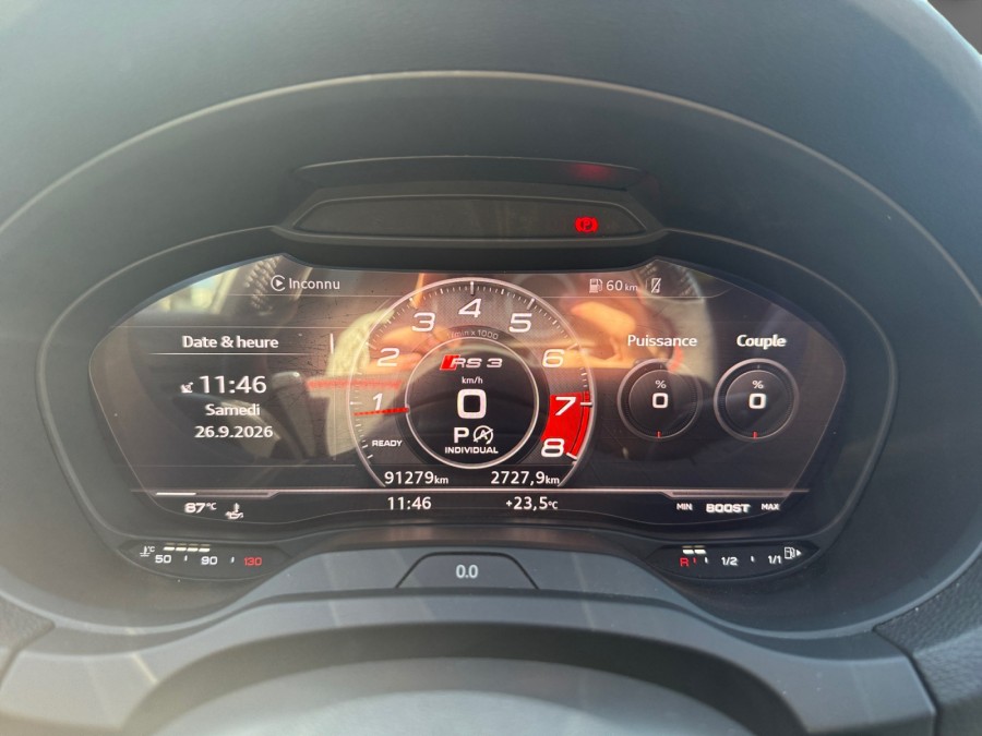AUDI d'occasion RS3 AUDI RS3 SPORTBACK 2.5 TFSI 400 DAZA QUATTRO S